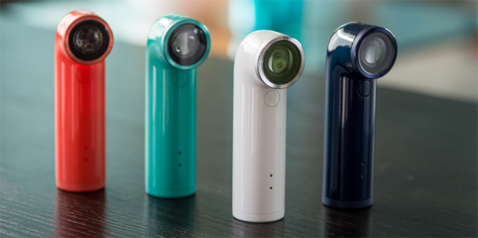 HTC RE is verkrijgbaar in wit, groen, blauw en oranje....nee, 'coral'.