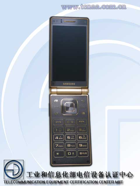 Dit is de Samsung Galaxy Golden 2. Hondslelijk, niet? (Foto via http://www.sammobile.com)