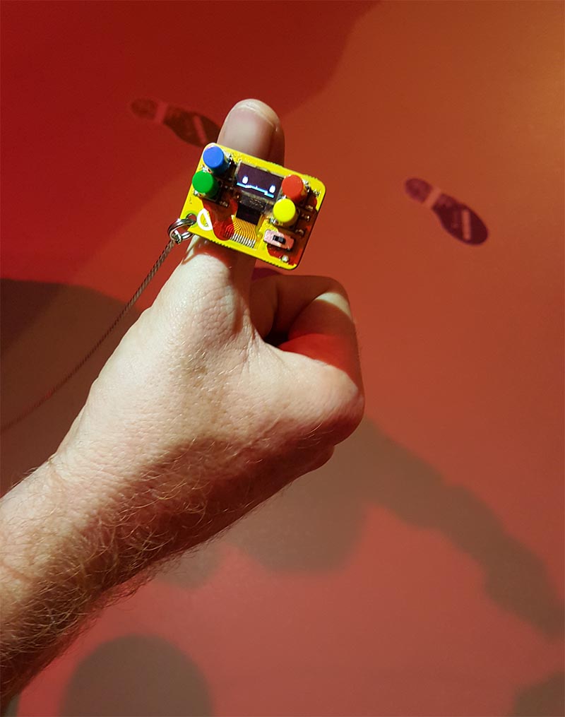 De kleinste gameboy ter wereld.