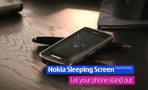 Nokia always on screen