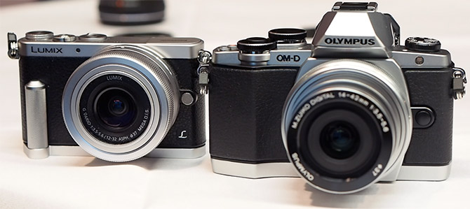 Panasonic DMC-GM1 vs Olympus OMD-EM10