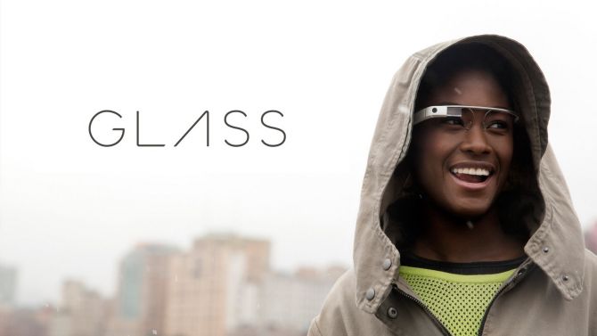 Jezus, die google Glasses kunnen niet eens tegen een beetje regen...