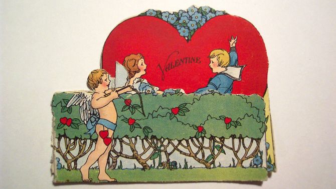 Valentijnsdag voor mannen: een lief kaartje sturen en daarna keihard knallen