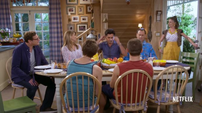 Zelfs de inrichting bij Fuller House is tenenkrommend belegen 