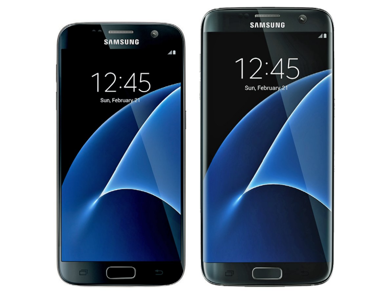 Dit is de Samsung Galaxy S7. De mobiele telefoon wordt over enkele weken gepresenteerd op het MWC 2016. 