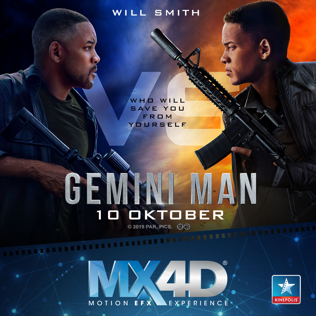 gemini man MX4D